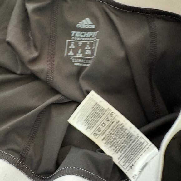 Adidas Leggings Athletic Sport Black Ankle - XL - Picture 4 of 4